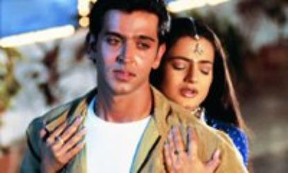 Hrithik Roshan and Amisha Patel from Aap Mujhe Achche Lagne Lage...