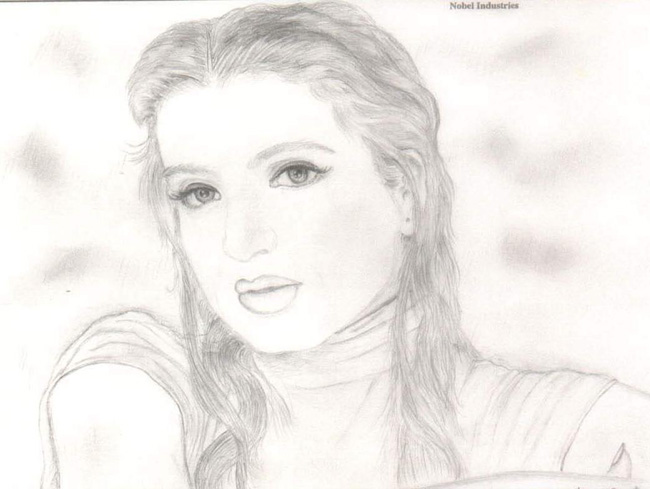 Amisha Patel's painting